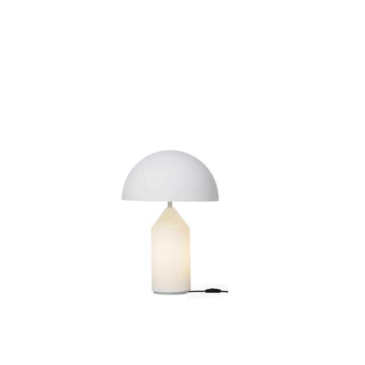 Lámpara de mesa Atollo small 236 Vidrio, Opal Oluce