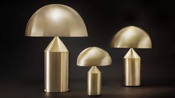 Lámpara de mesa Atollo small 238 metal - Gold - Oluce