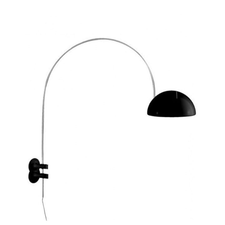 Lámpara de pared Coupé 1159 - Black, base de cromo - Oluce