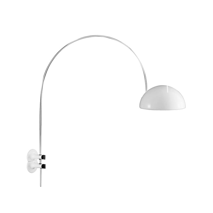 Lámpara de pared Coupé 1159 - White, base de cromo - Oluce
