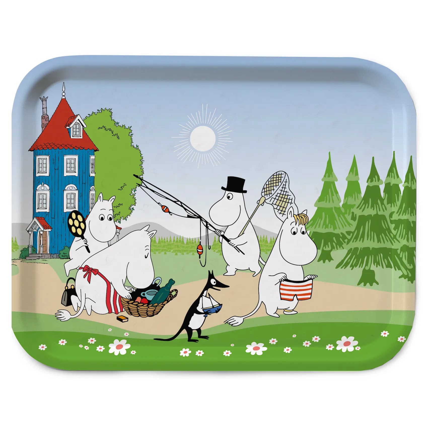 Bandeja Holiday 27x20 cm, verde Opto Design