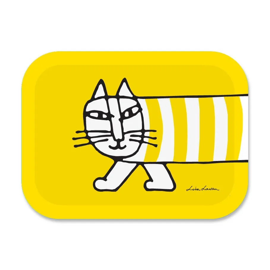 Bandeja Mikey 27x20 cm, amarillo Opto Design