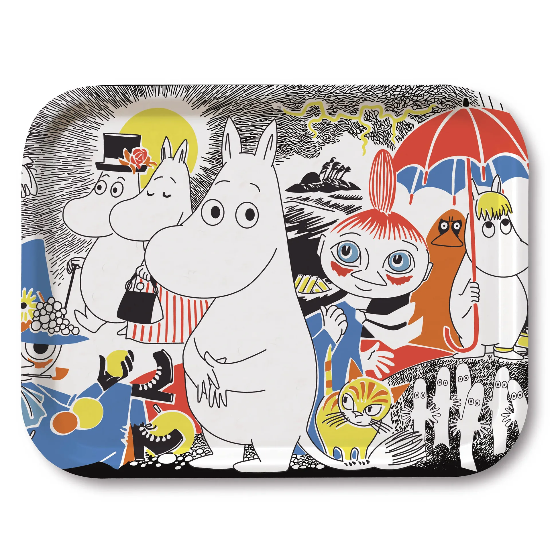 Bandeja Moomin Comic Cover Nr1, 27x20 cm Opto Design