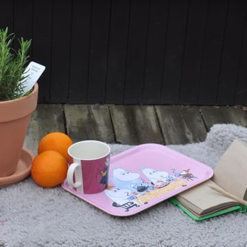 Bandeja Moomin Teaparty - rosa - Opto Design