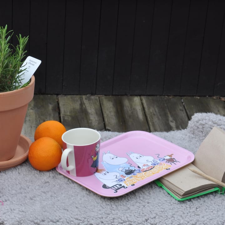 Bandeja Moomin Teaparty, rosa Opto Design
