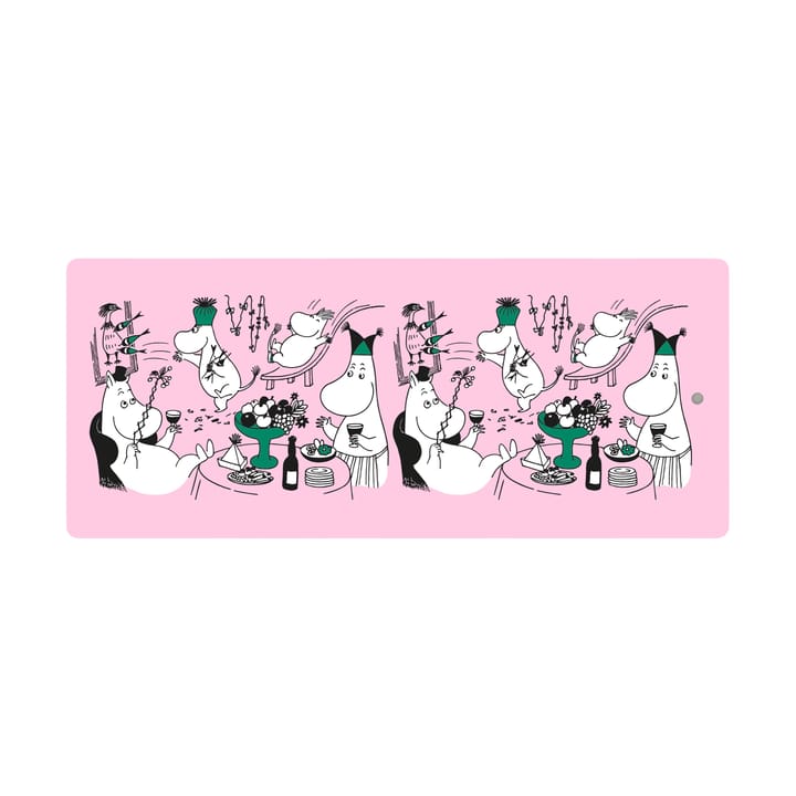 Bandeja para servir Moomin 17x40 cm - Rosa - Opto Design