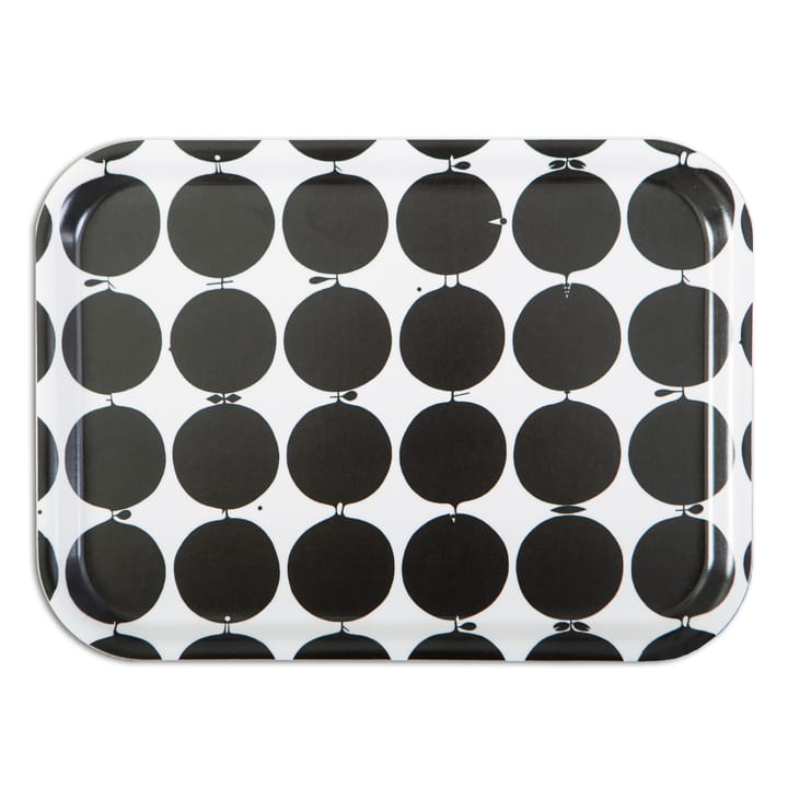 Bandeja Tallyho 27x20 cm - negro-blanco - Opto Design
