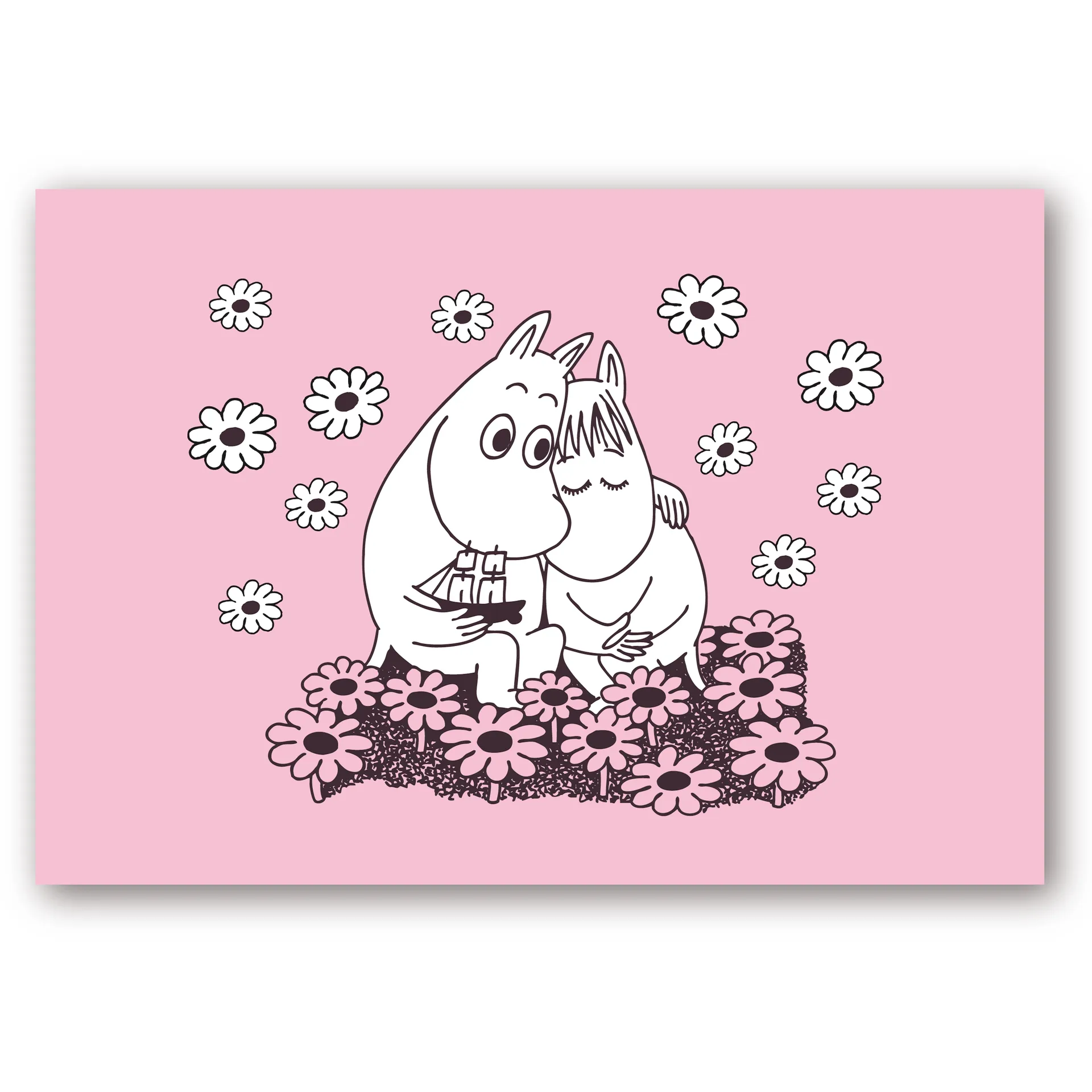 Mantel individual Love 40x30 cm, Rosa Opto Design