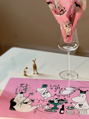 Matel individual Moomin 80, 27,5x40 cm - Rosa - Opto Design