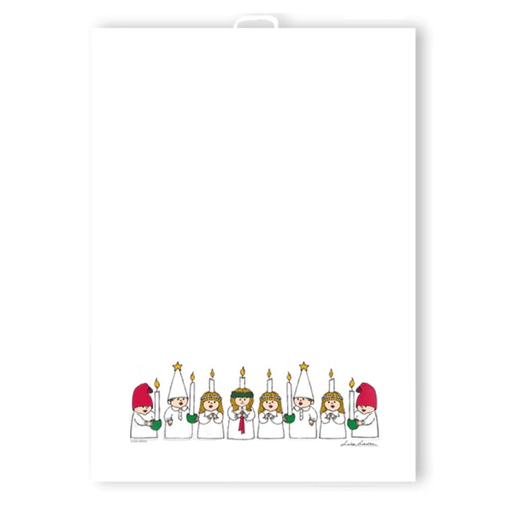 Paño de cocina Lucia 50x70 cm, blanco Opto Design