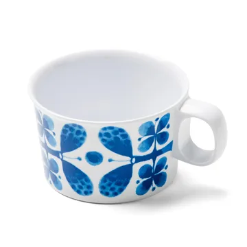 Taza y plato Blues, melamina - taza + platillo - Opto Design