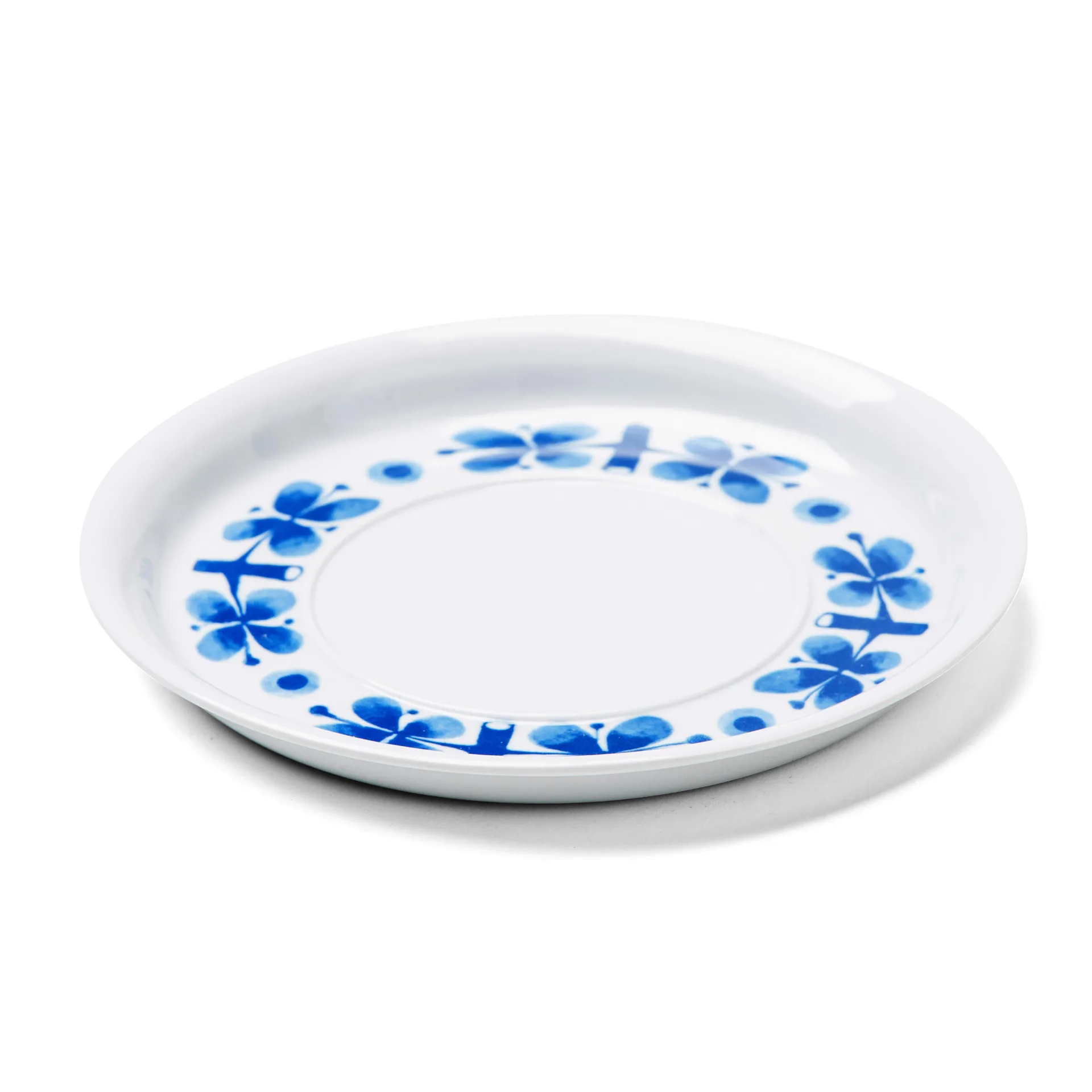 Taza y plato Blues, melamina, taza + platillo Opto Design