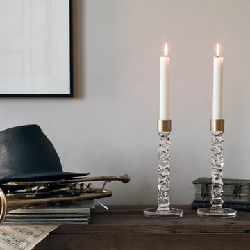 2 Candelabros Carat, latón - set de 2 - Orrefors