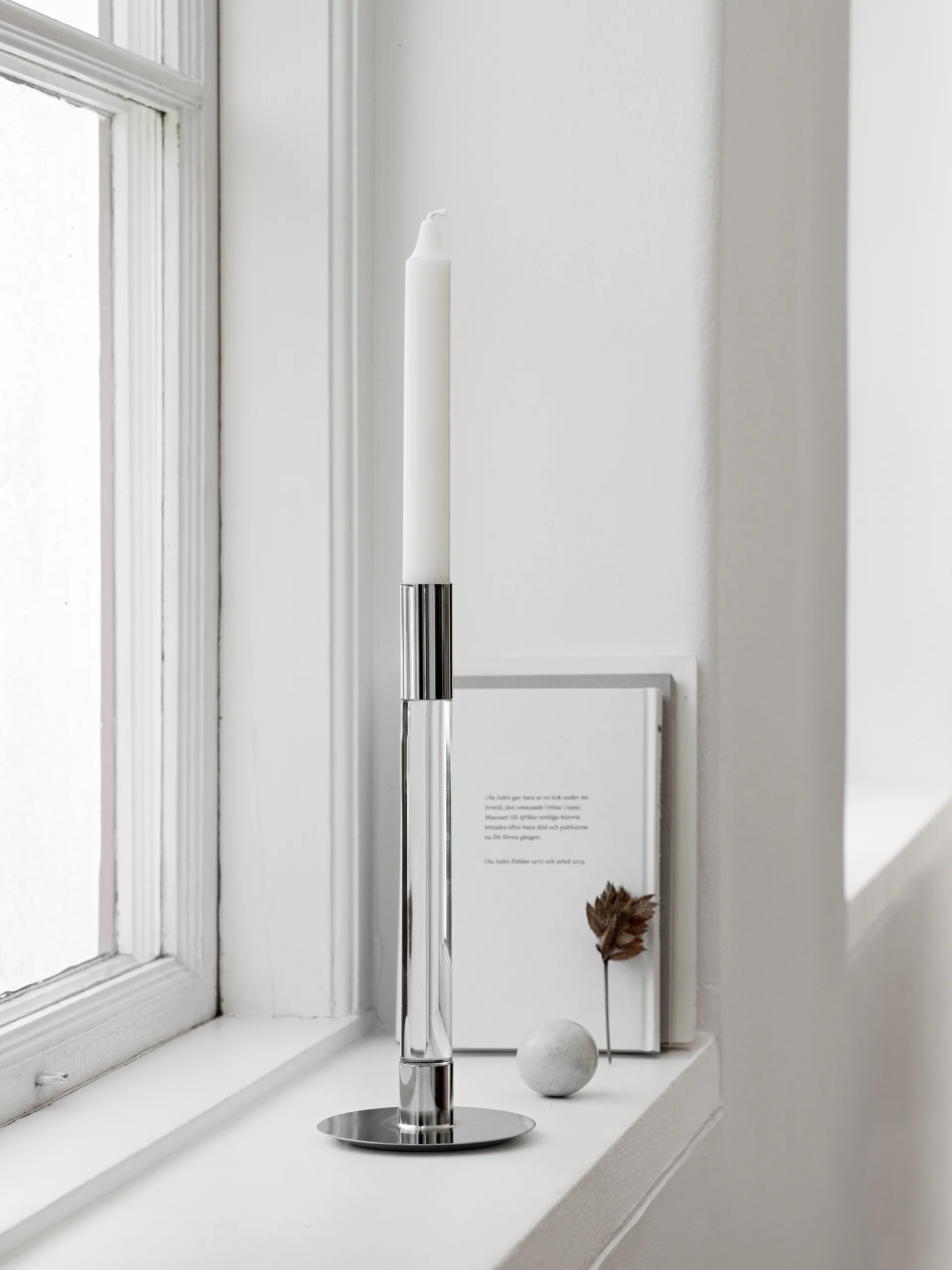 2 Candelabros Lumiere 26,5 cm, transparente Orrefors