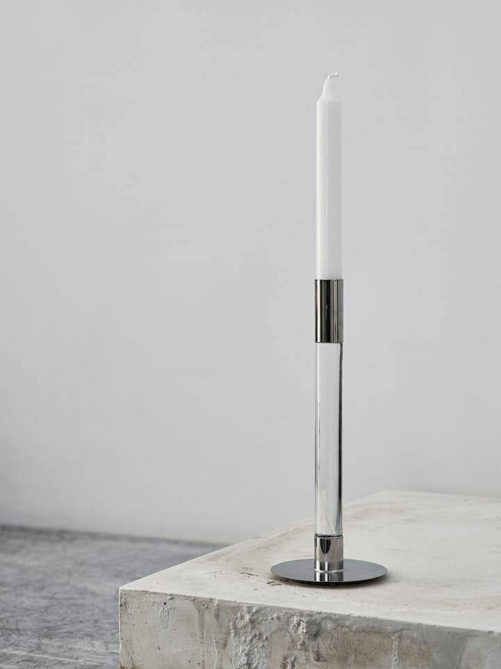 2 Candelabros Lumiere 26,5 cm, transparente Orrefors
