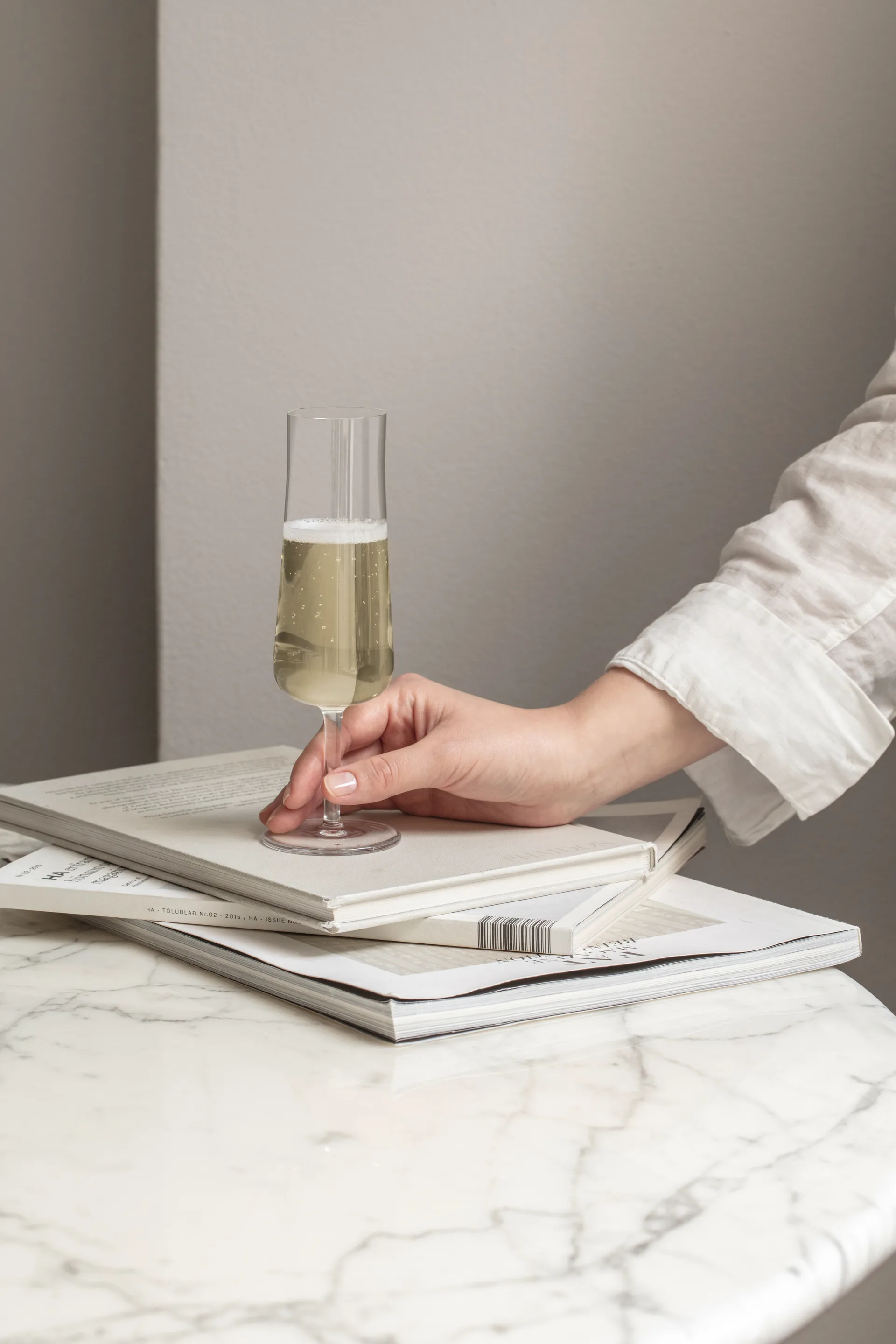 2 Copas de champagne Informal 22 cl, transparente Orrefors