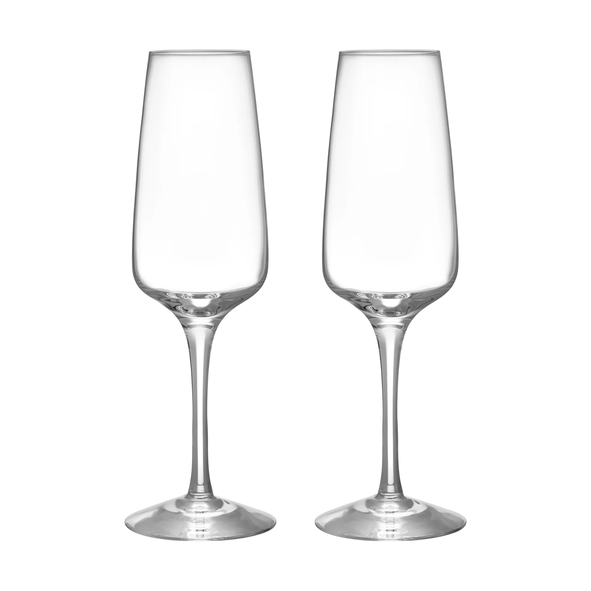 2 Copas de champagne Pulse 28 cl, Transparente Orrefors