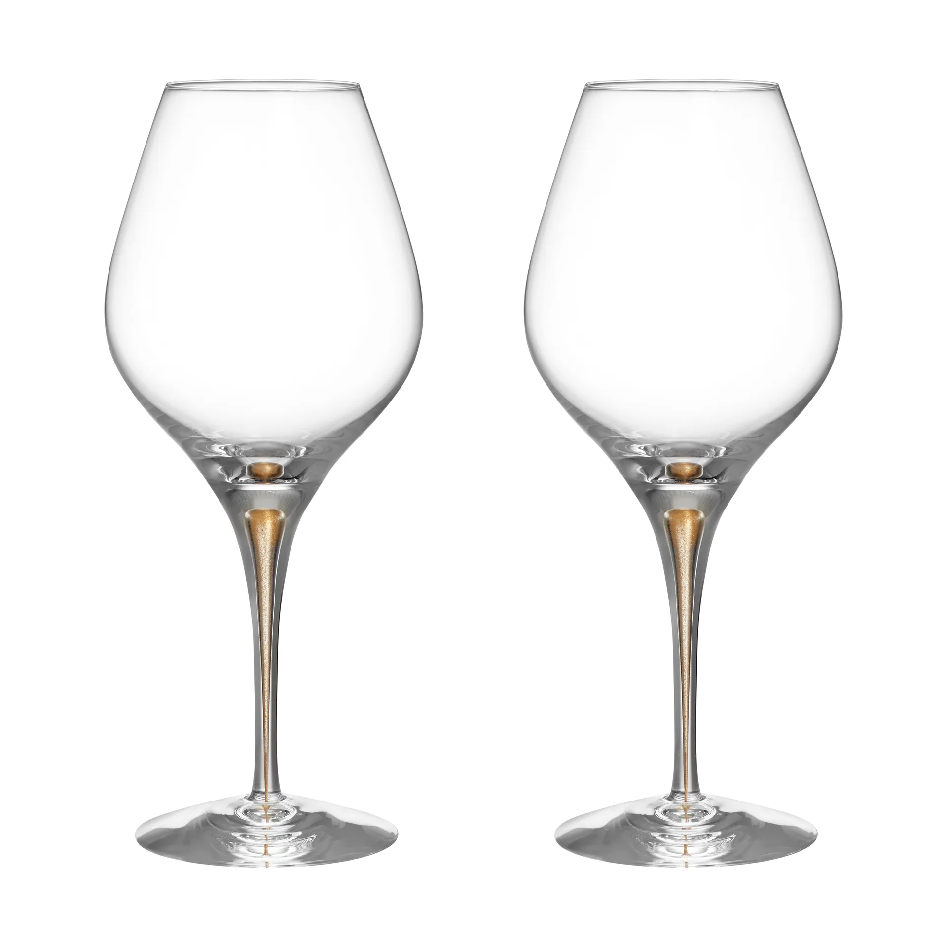 2 Copas de vino Intermezzo Aroma 62 cl, Oro Orrefors