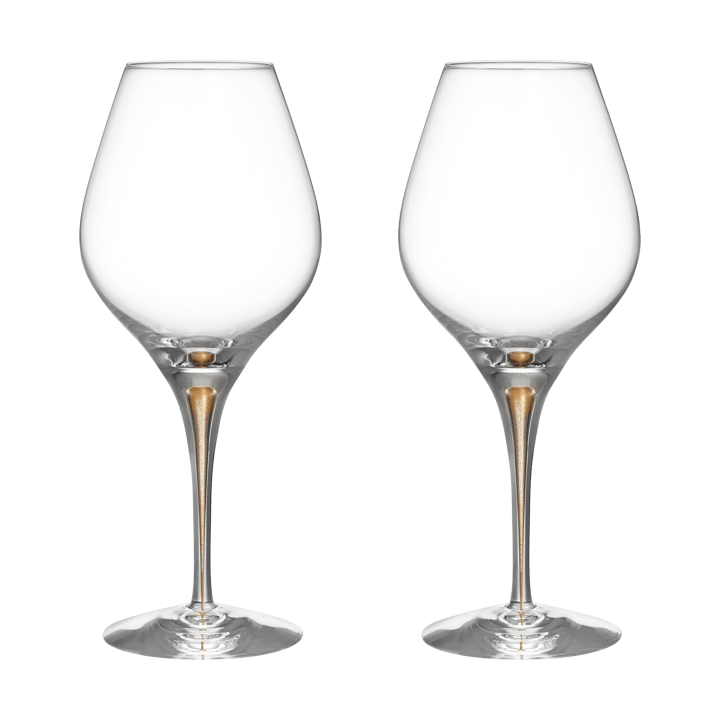 2 Copas de vino Intermezzo Aroma 62 cl - Oro - Orrefors