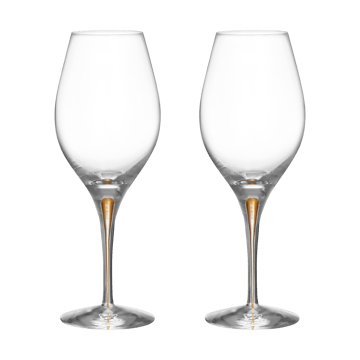 2 Copas vino Intermezzo Balance 44 cl - Oro - Orrefors