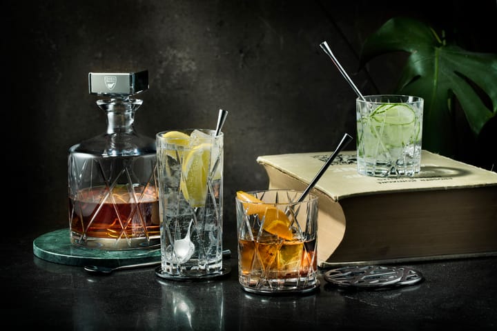 2 Cuchas para bebidas City 170 mm, Acero inoxidable Orrefors