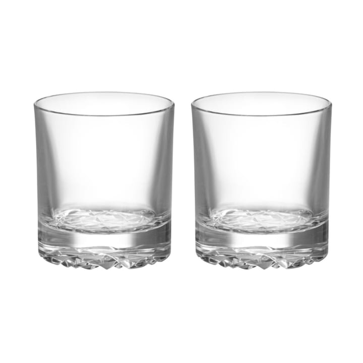 2 Vasos Carat double old fashioned 28 cl - Transparente - Orrefors