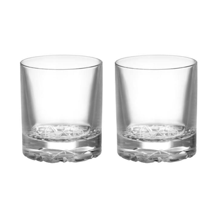 2 Vasos Carat old fashioned 21 cl - Transparente - Orrefors