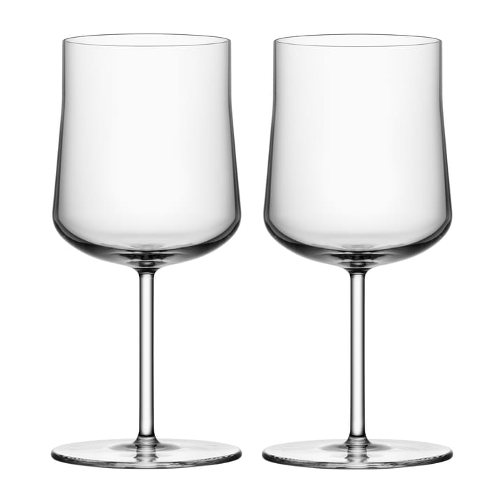 2 Vasos con pie Informal 36 cl - transparente - Orrefors