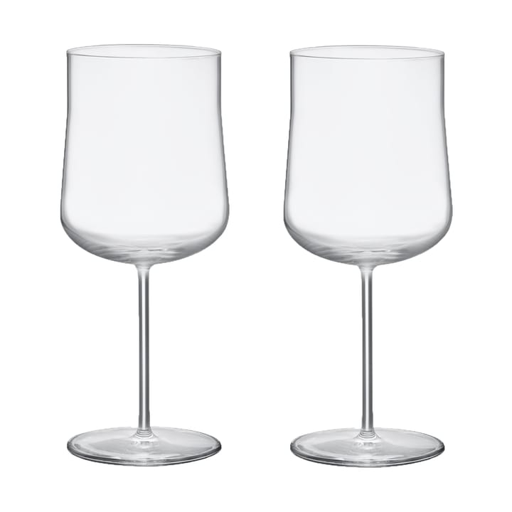 2 Vasos con pie Informal 60 cl - Transparente - Orrefors