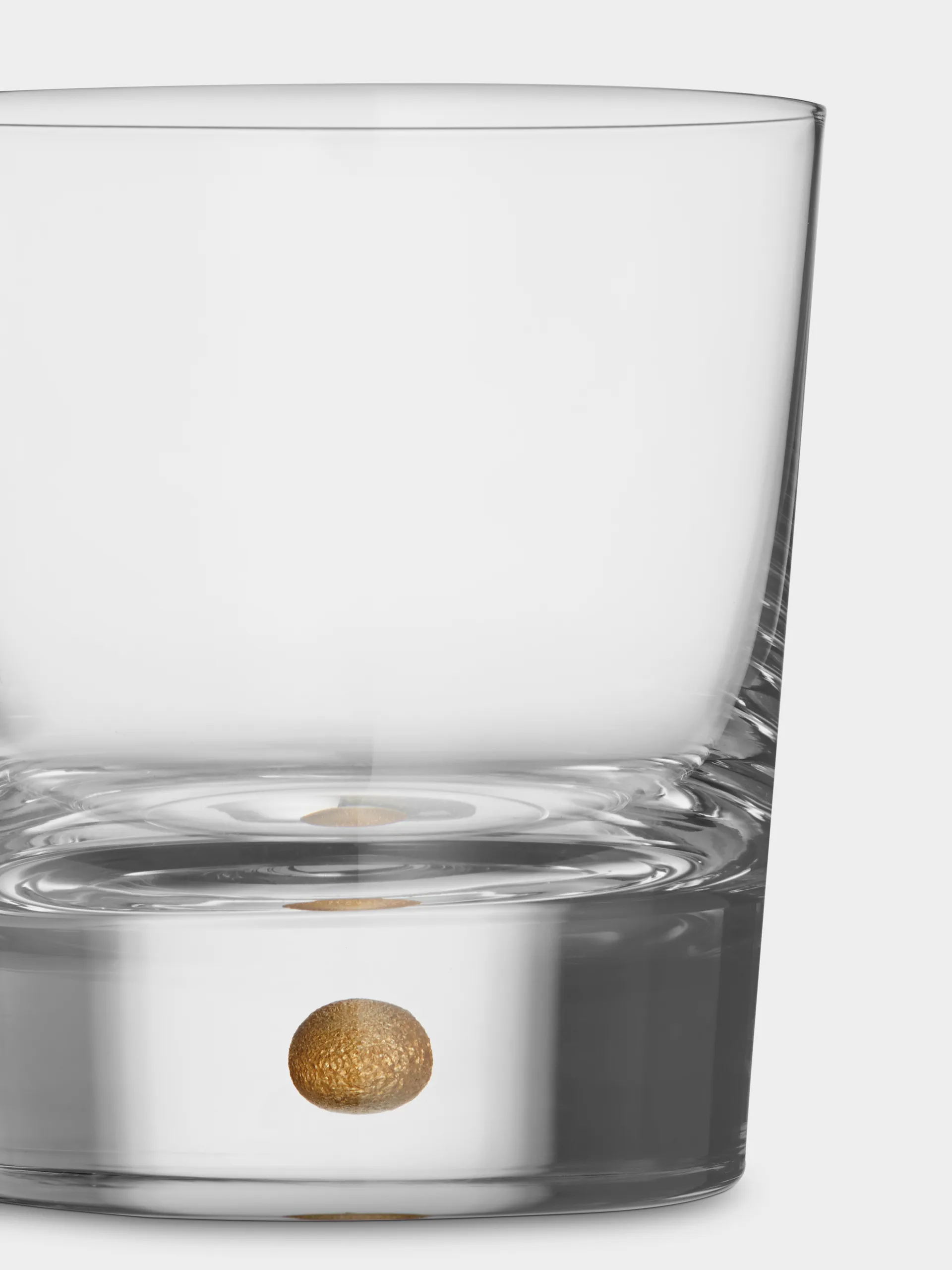 2 Vasos Intermezzo doble old fashioned 40 cl, Oro Orrefors