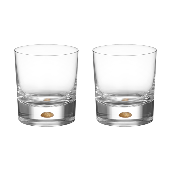 2 Vasos Intermezzo old fashioned 25 cl - Oro - Orrefors