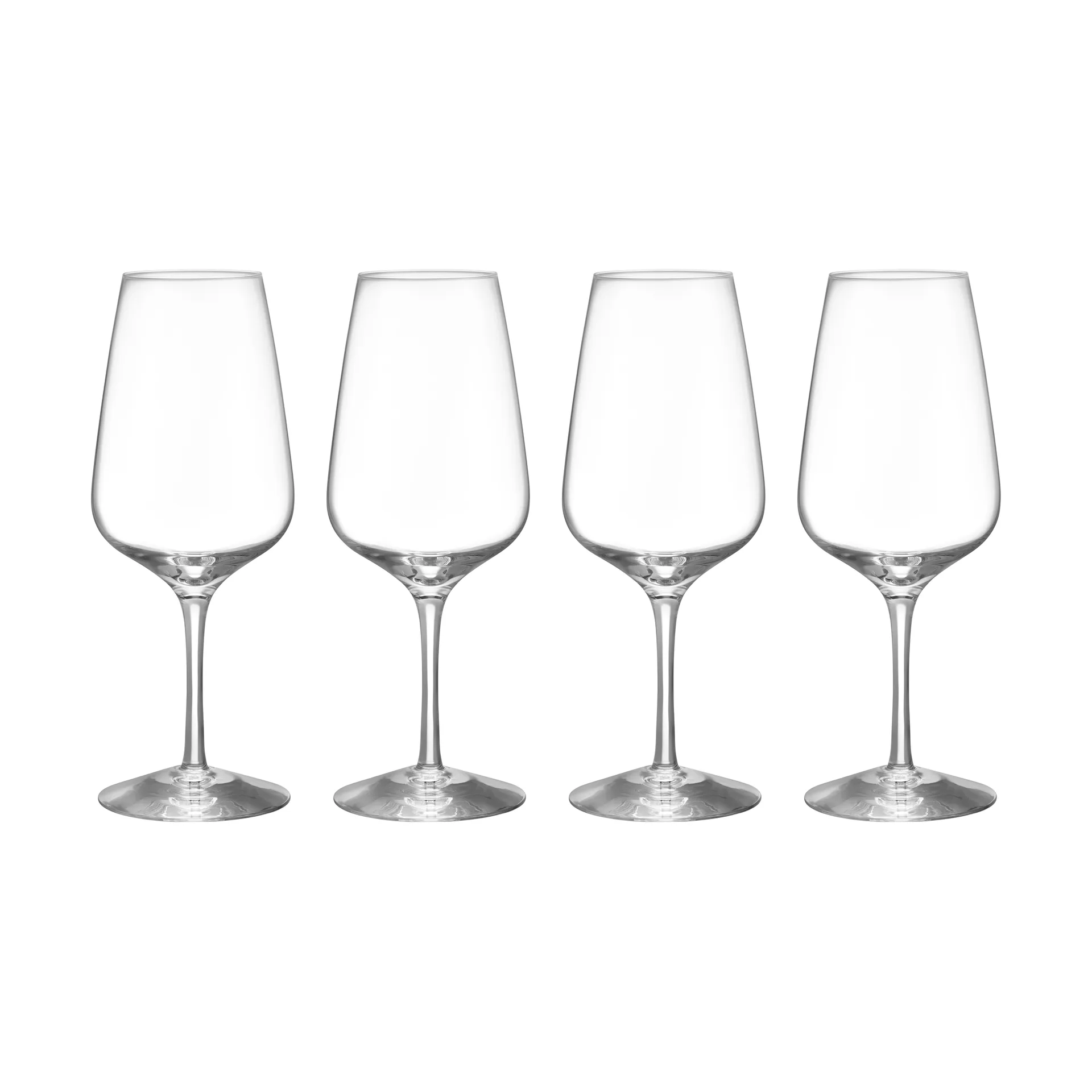 4 Copas de vino Pulse 38 cl, Transparente Orrefors