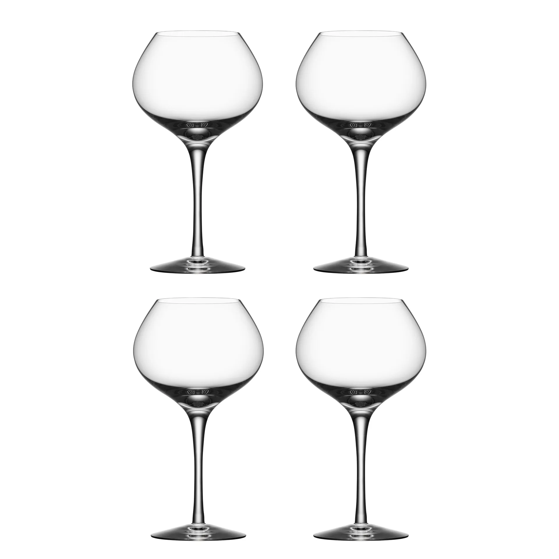 4 Copas de vino tinto More Mature, 48 cl Orrefors