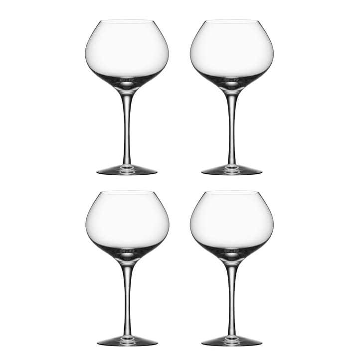 4 Copas de vino tinto More Mature - 48 cl - Orrefors