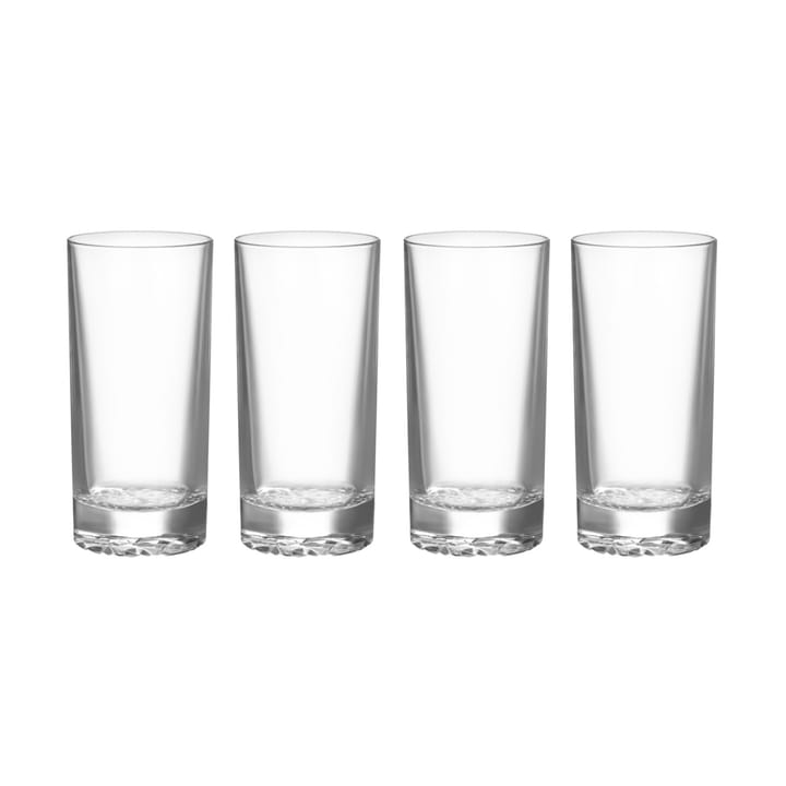 4 Vasos Carat highball 35 cl - Transparente - Orrefors