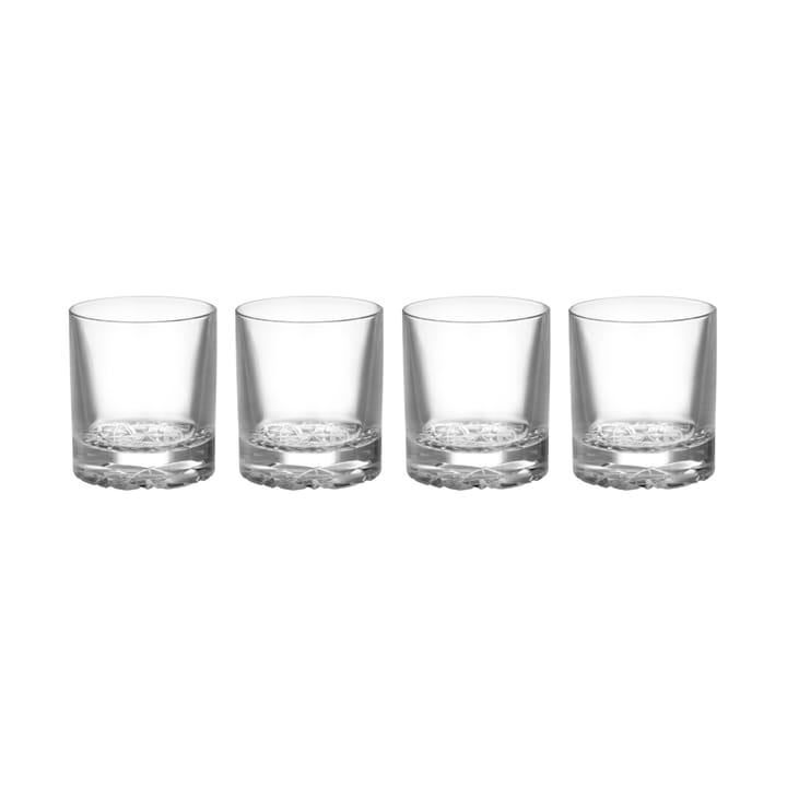 4 Vasos Carat old fashioned 21 cl - Transparente - Orrefors