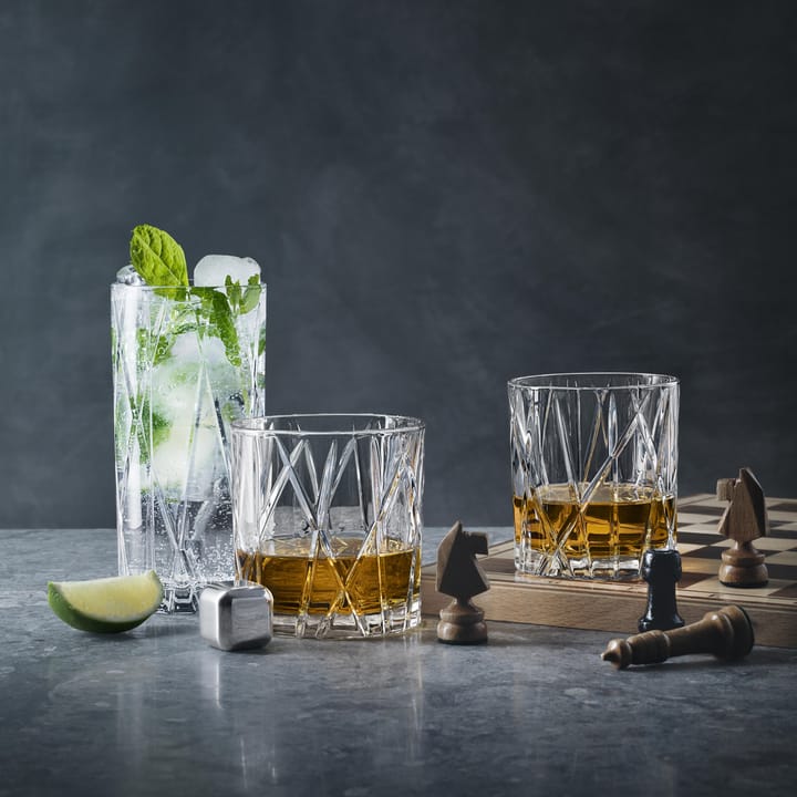 4 Vasos City Double Old Fashioned, 34 cl Orrefors