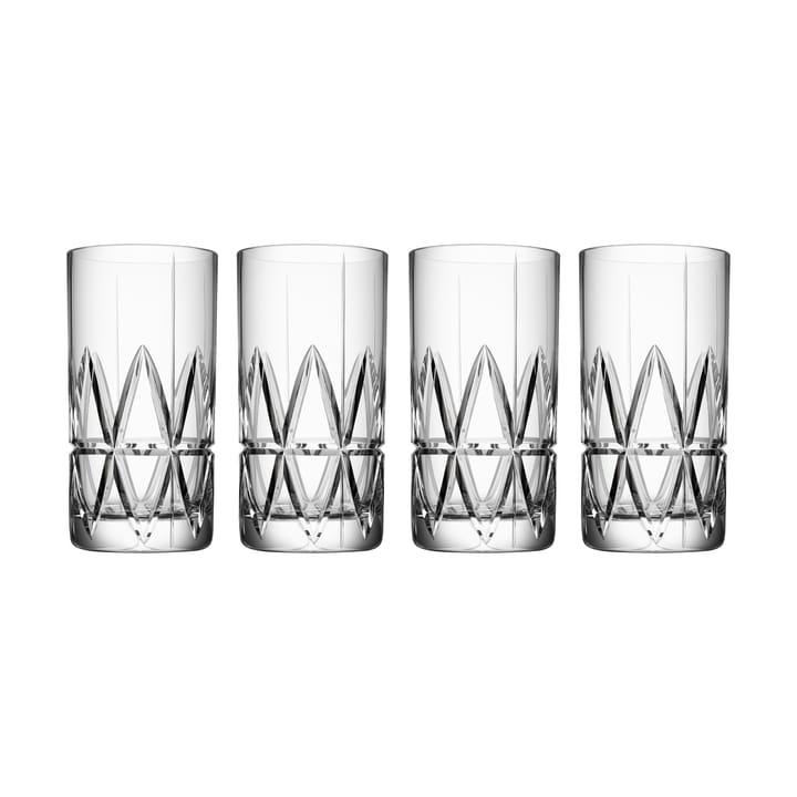 4 Vasos Peak highball, 37 cl Orrefors