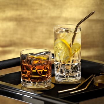4 Vasos Peak old fashioned - 25 cl - Orrefors