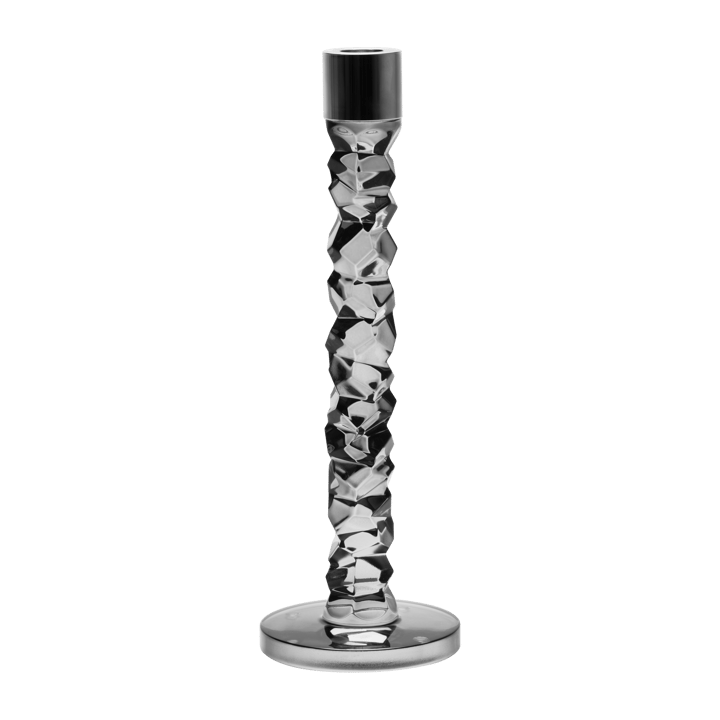 Candelabro Carat antracita - 297 mm - Orrefors