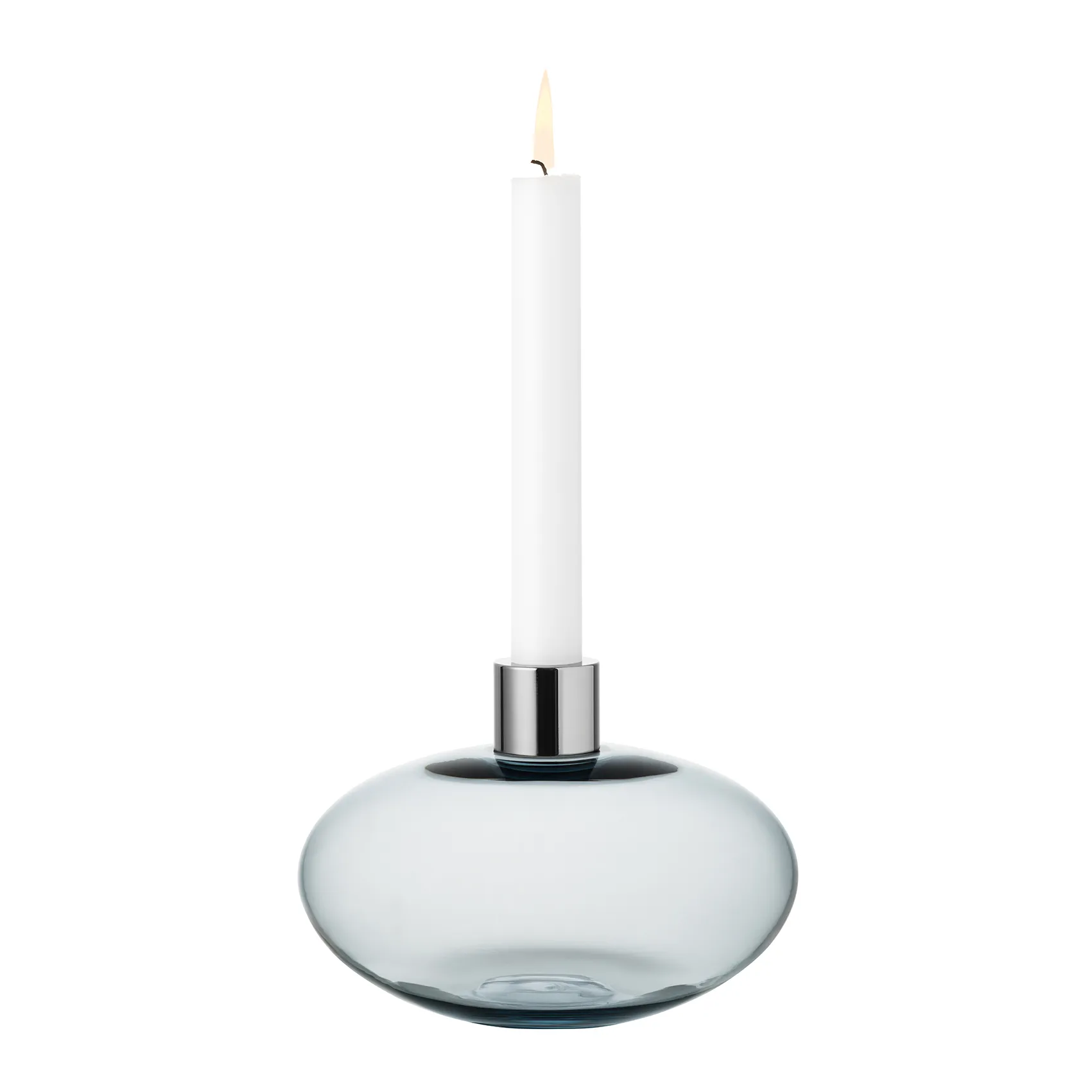 Candelabro Pluto, gris Orrefors