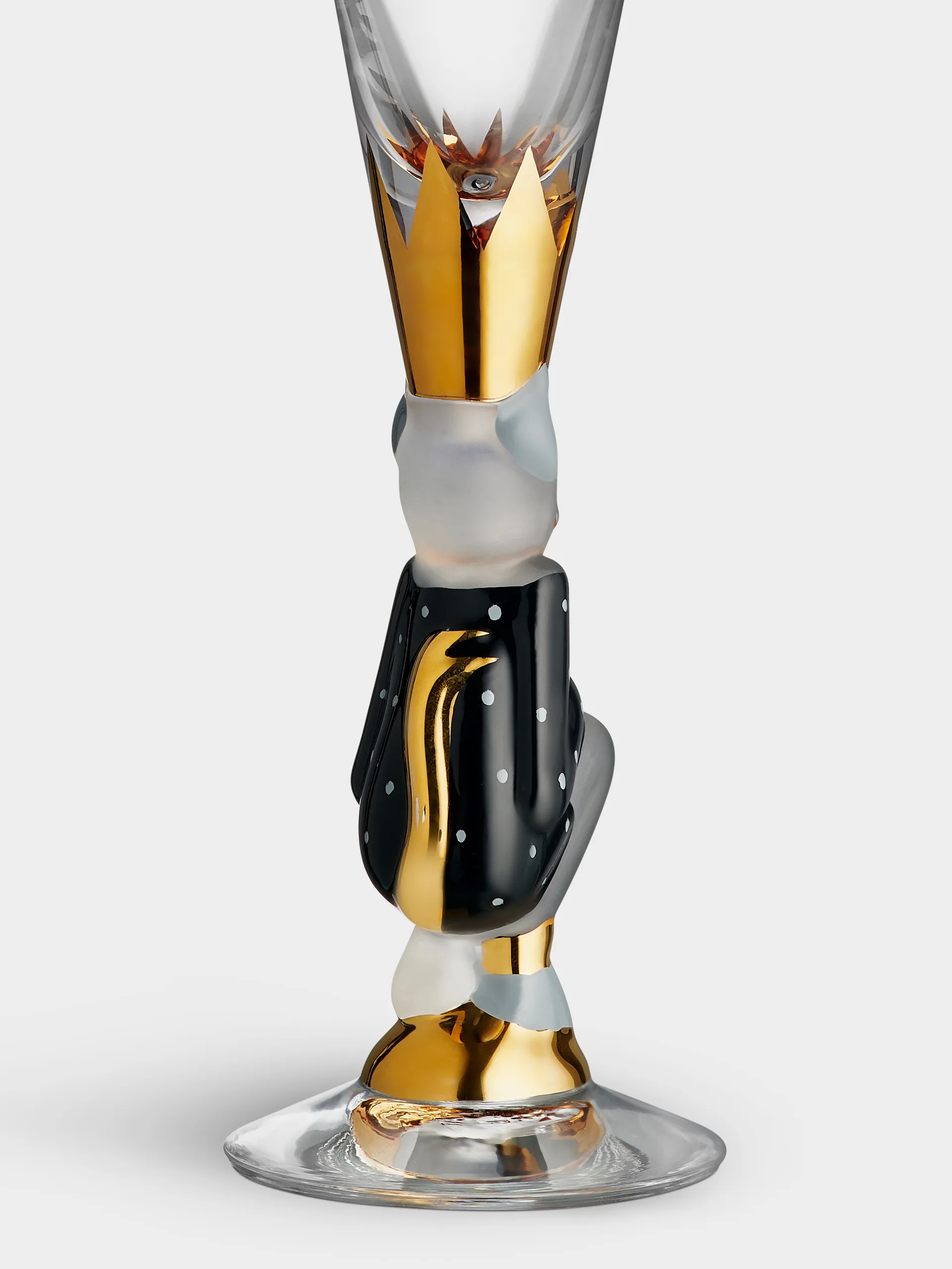 Copa de champán The Sparkling Devil 19 cl, Gris oscuro Orrefors