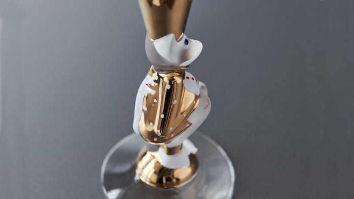 Copa de champán The Sparkling Devil 19 cl, Oro Orrefors