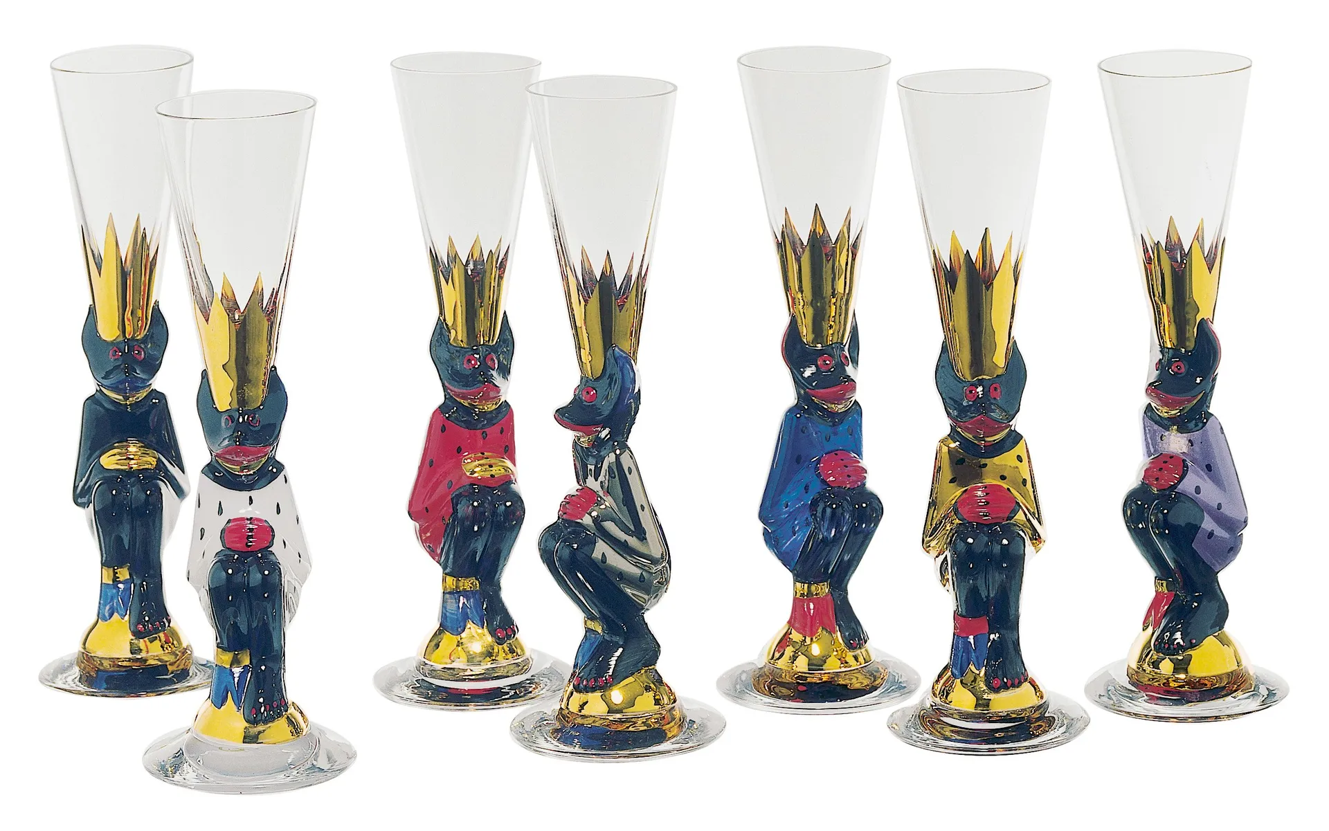 Copa de chupito Nobel 4 cl, azul Orrefors