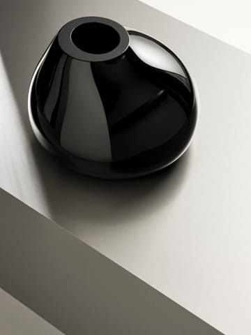 Jarrón Ebon 190 mm - Negro - Orrefors