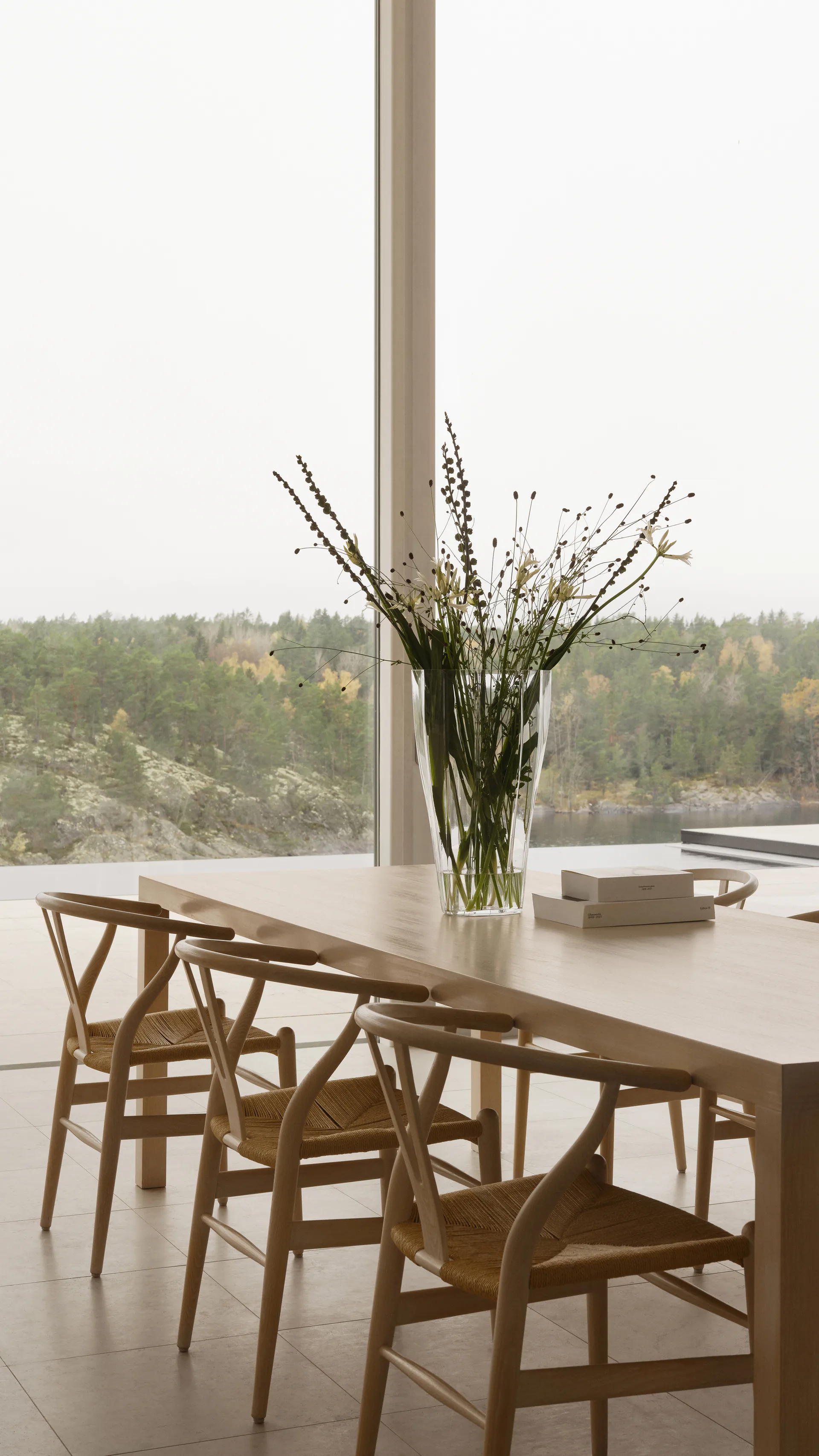 Jarrón Reed 50 cm, Transparente Orrefors