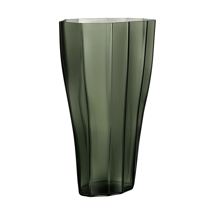 Jarrón Reed 50 cm, Verde musgo Orrefors