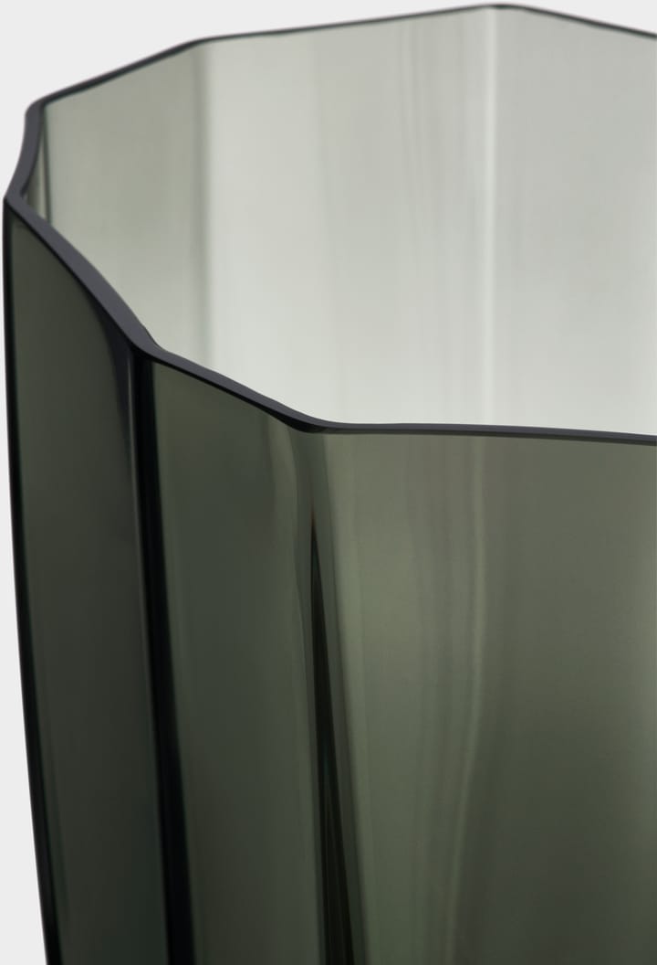 Jarrón Reed 50 cm, Verde musgo Orrefors