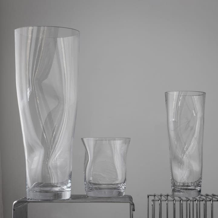 Jarrón Squeeze, Clear Orrefors