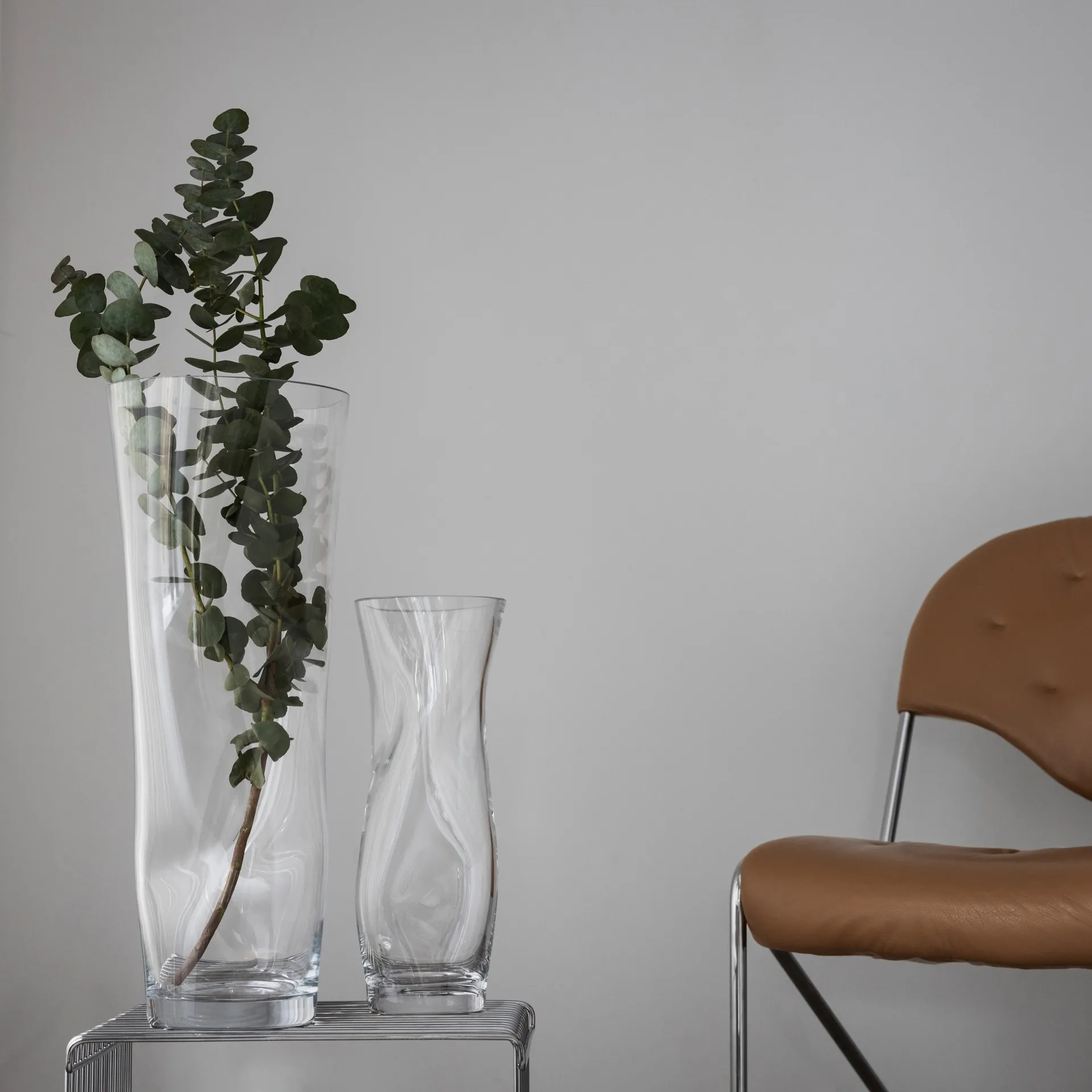 Jarrón Squeeze, Clear Orrefors